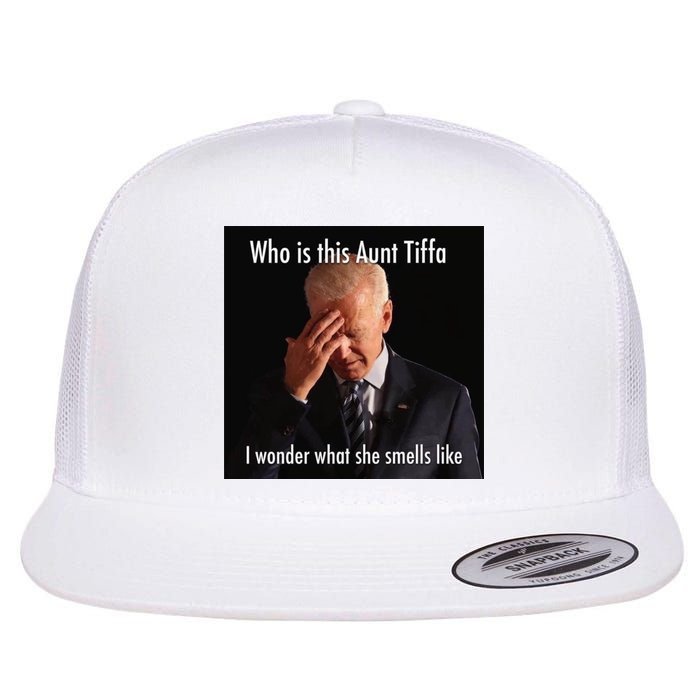 Who is Aunt Tiffa Joe Biden Funny Meme Flatbill Hat