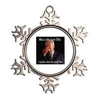 Who is Aunt Tiffa Joe Biden Funny Meme Metallic Star Ornament