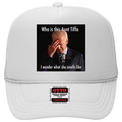 Who is Aunt Tiffa Joe Biden Funny Meme Trucker Hat
