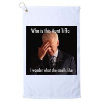 Who is Aunt Tiffa Joe Biden Funny Meme Golf Towel