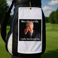 Who is Aunt Tiffa Joe Biden Funny Meme Golf Towel