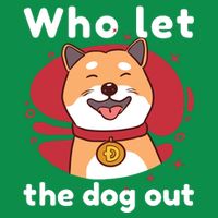 Who Let The Dog Out Dogecoin Sweatshirt