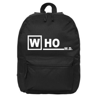 Who M.D. 16 in Basic Backpack