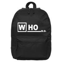 Who M.D. 16 in Basic Backpack