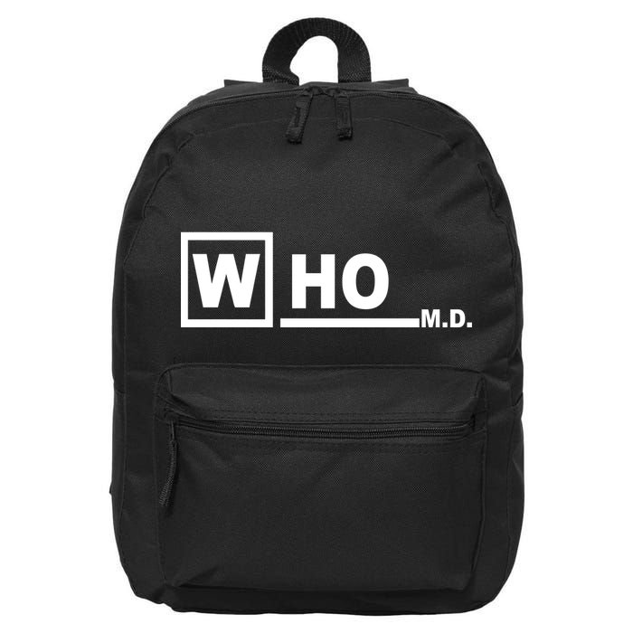 Who M.D. 16 in Basic Backpack