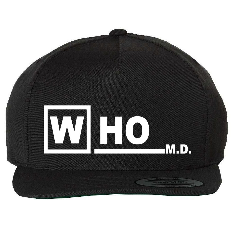 Who M.D. Wool Snapback Cap