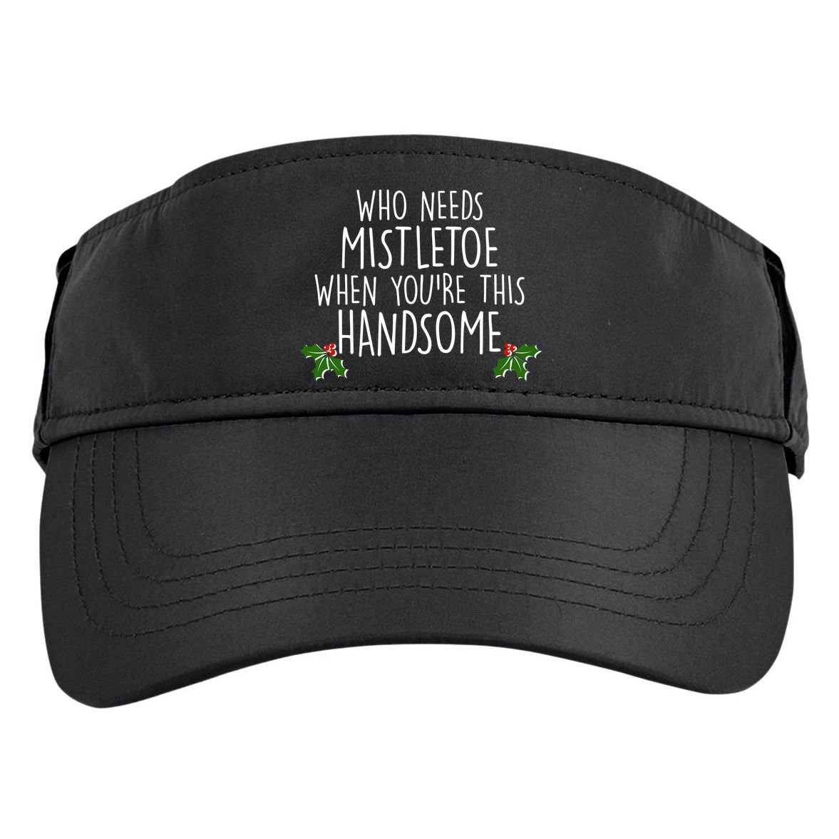 Who Needs Mistletoe When You're This Handsome Adult Drive Performance Visor