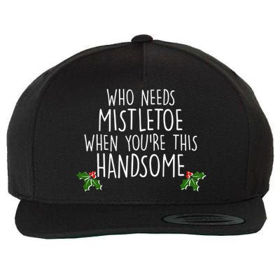 Who Needs Mistletoe When You're This Handsome Wool Snapback Cap