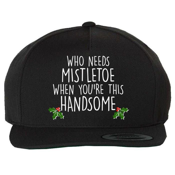 Who Needs Mistletoe When You're This Handsome Wool Snapback Cap