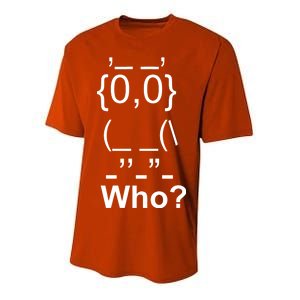 Who Owl Youth Performance Sprint T-Shirt