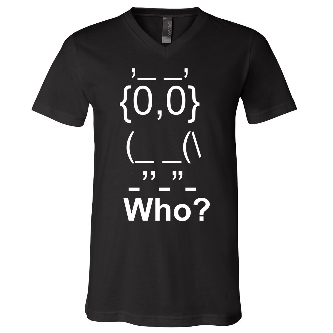 Who Owl V-Neck T-Shirt