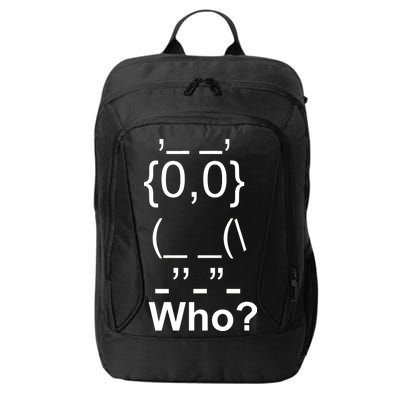 Who Owl City Backpack