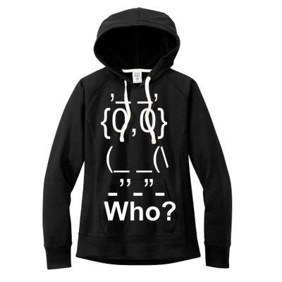 Who Owl Women's Fleece Hoodie