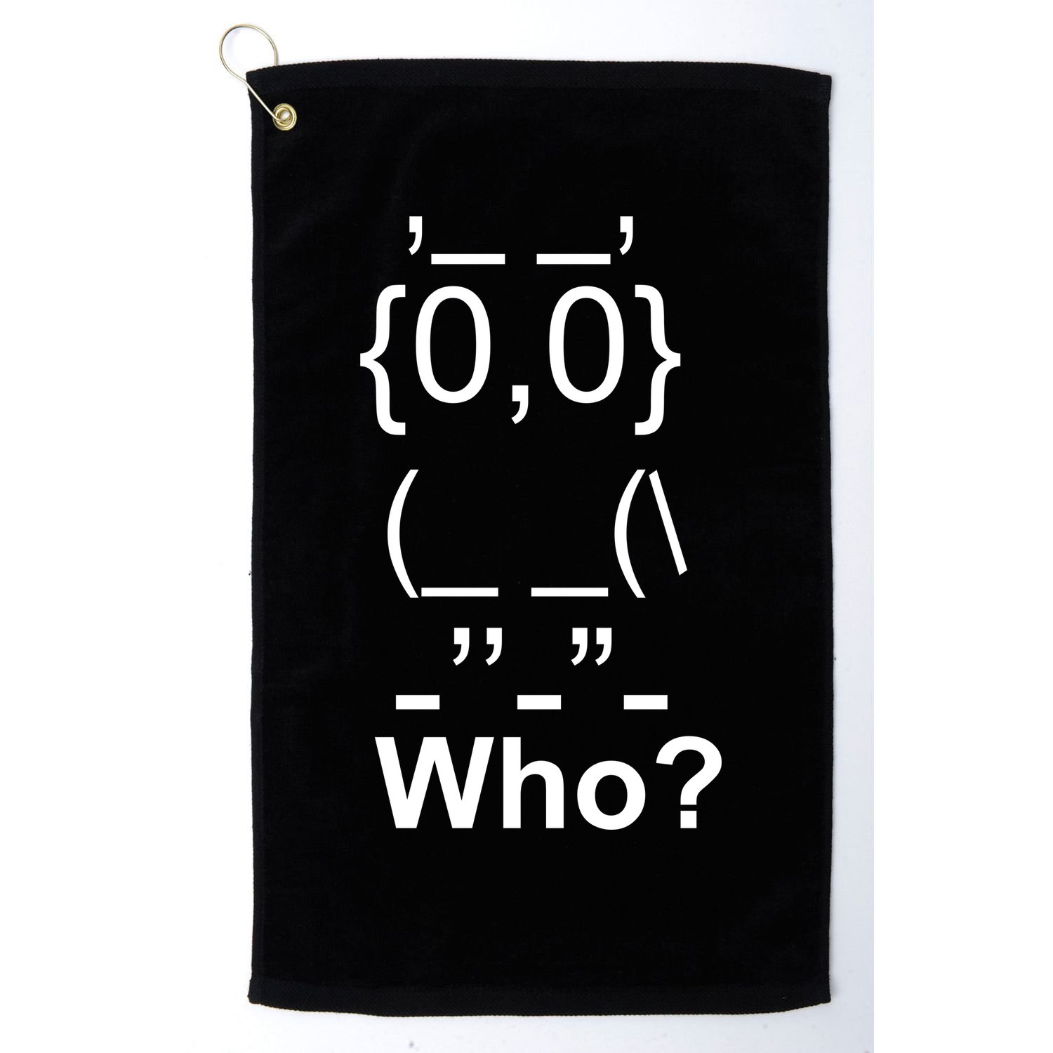 Who Owl Golf Towel