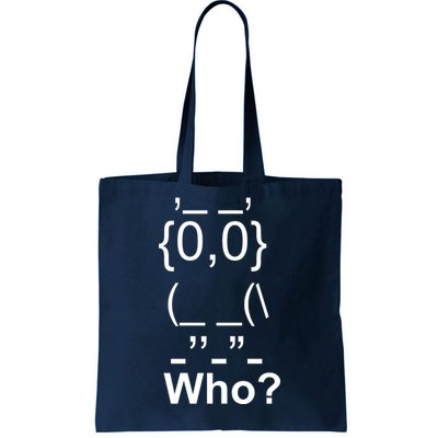 Who Owl Tote Bag