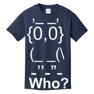 Who Owl Kids T-Shirt