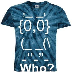 Who Owl Kids Tie-Dye T-Shirt