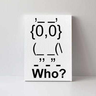 Who Owl Canvas