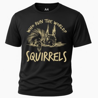  Who Run The World Squirrels Performance Shirt
