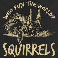  Who Run The World Squirrels 25L Jumbo Tote