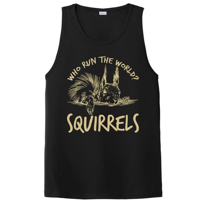  Who Run The World Squirrels PosiCharge Competitor Tank