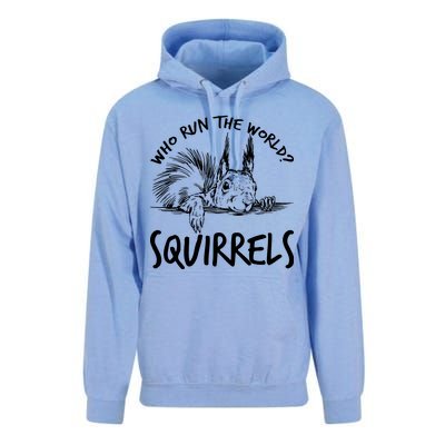  Who Run The World Squirrels Unisex Surf Hoodie