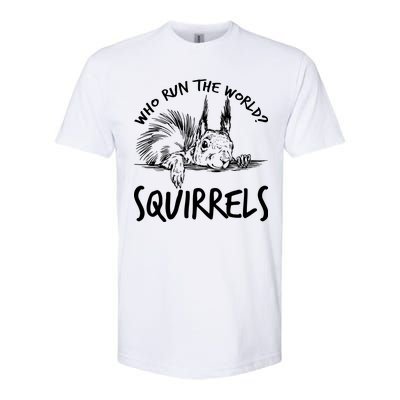  Who Run The World Squirrels Softstyle® CVC T-Shirt