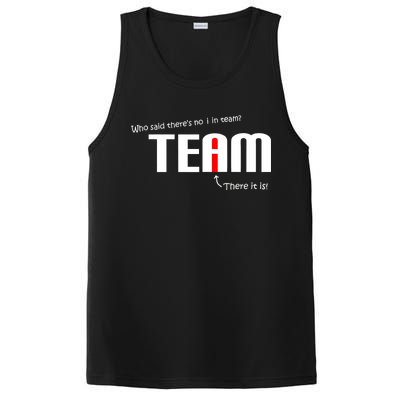 Who Said There's No I I Team PosiCharge Competitor Tank