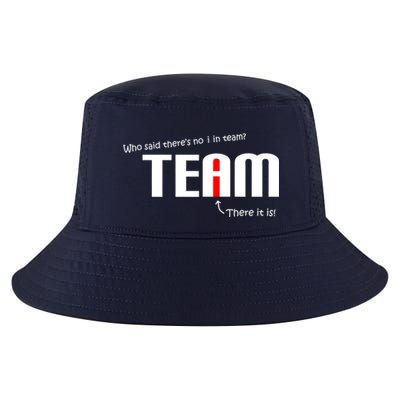 Who Said There's No I I Team Cool Comfort Performance Bucket Hat