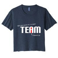 Who Said There's No I I Team Crop Top