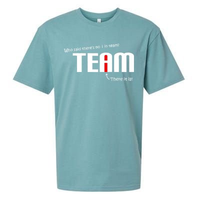 Who Said There's No I I Team Sueded Cloud Jersey T-Shirt