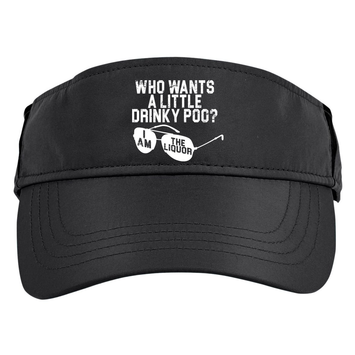 Who Wants A Little Drinky Poo  Adult Drive Performance Visor
