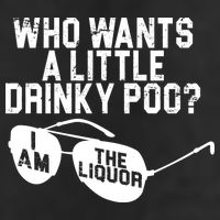 Who Wants A Little Drinky Poo  Golf Towel