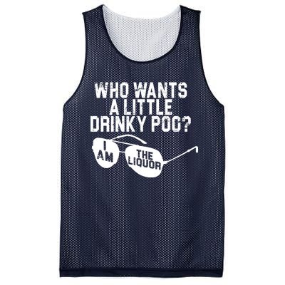 Who Wants A Little Drinky Poo  Mesh Reversible Basketball Jersey Tank