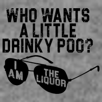 Who Wants A Little Drinky Poo  Kids T-Shirt