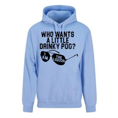 Who Wants A Little Drinky Poo  Unisex Surf Hoodie