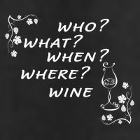 Who What When Where Wine Garment-Dyed Fleece Hoodie