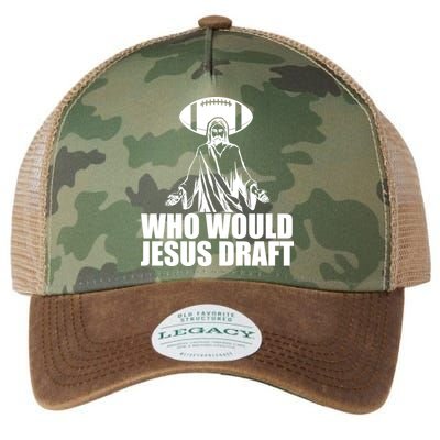 Who Would Jesus Draft Legacy Tie Dye Trucker Hat