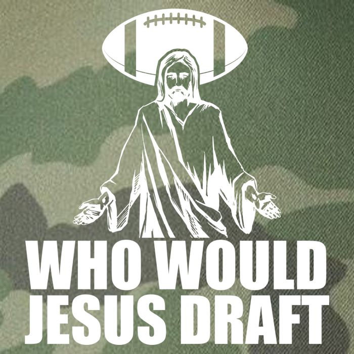 Who Would Jesus Draft Legacy Tie Dye Trucker Hat