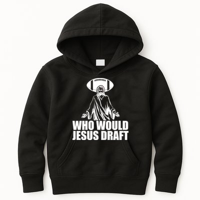 Who Would Jesus Draft Kids Hoodie