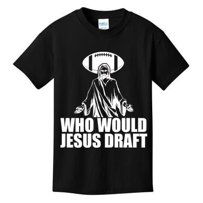 Who Would Jesus Draft Kids T-Shirt