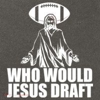 Who Would Jesus Draft Cotton Canvas Backpack