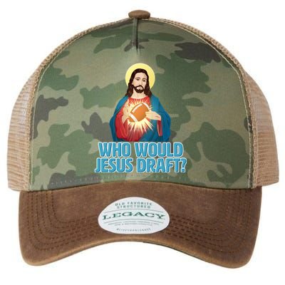 Who Would Jesus Draft1 Legacy Tie Dye Trucker Hat