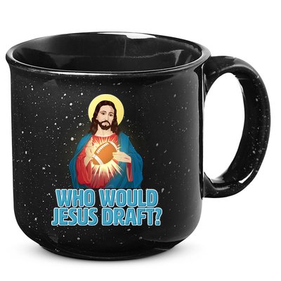 Who Would Jesus Draft1 15oz Campfire Ceramic Mug