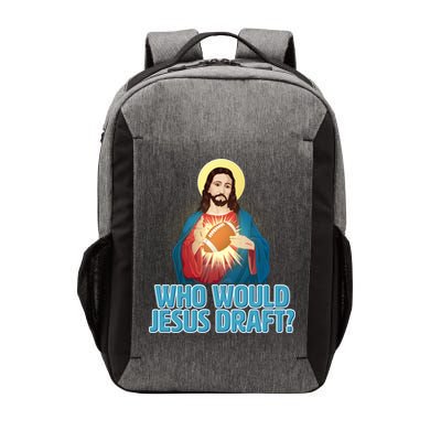 Who Would Jesus Draft1 Vector Backpack