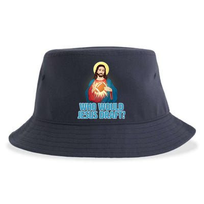 Who Would Jesus Draft1 Sustainable Bucket Hat