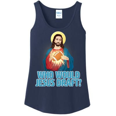 Who Would Jesus Draft1 Ladies Essential Tank