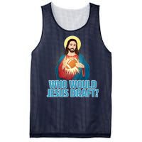 Who Would Jesus Draft1 Mesh Reversible Basketball Jersey Tank