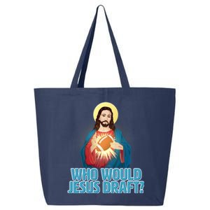 Who Would Jesus Draft1 25L Jumbo Tote