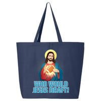 Who Would Jesus Draft1 25L Jumbo Tote